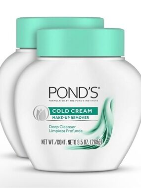 POND’S Cold Cream Cleanser 9.5 oz Pack of 2 Makeup Remover Hydrating Cream